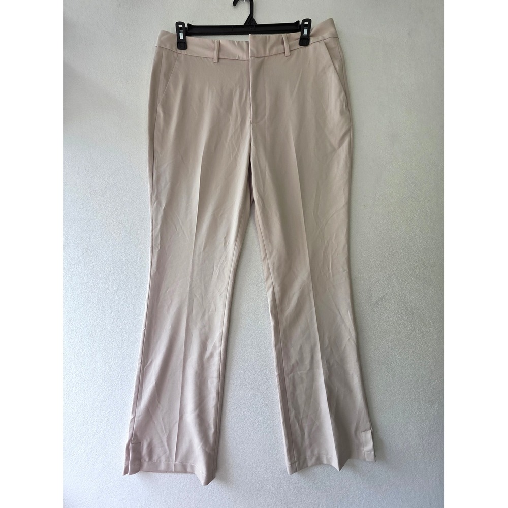 NOVAMEN Beige Bootcut Stretch Dress Pants Womens 18-20 Office Slacks
